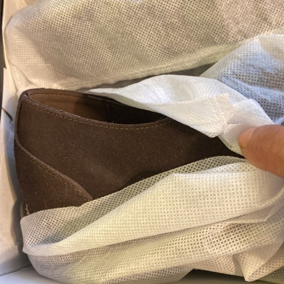 New Men Sz 9M Urban dark brown Suede Leather Lace business casual Oxford Shoes - Picture 7 of 8